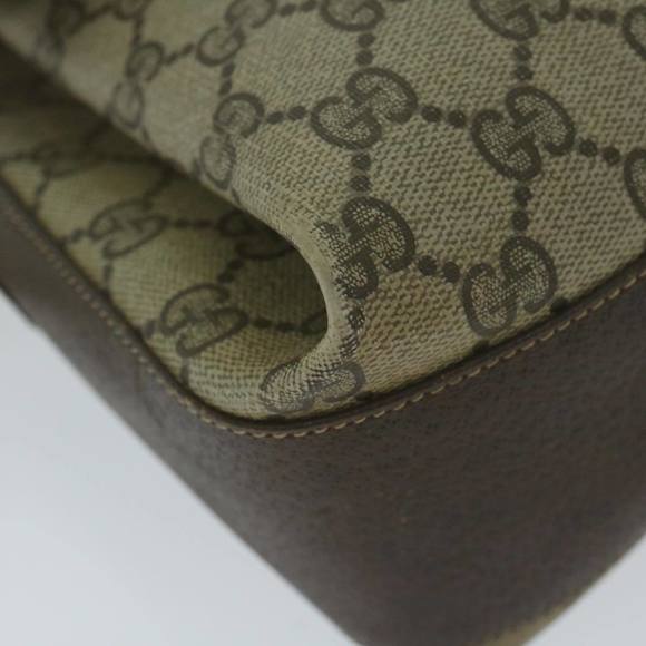 GUCCI GG Supreme Web Sherry Line Shoulder Bag Beige Red 904 02 084 Auth ep2885 - Picture 15 of 16